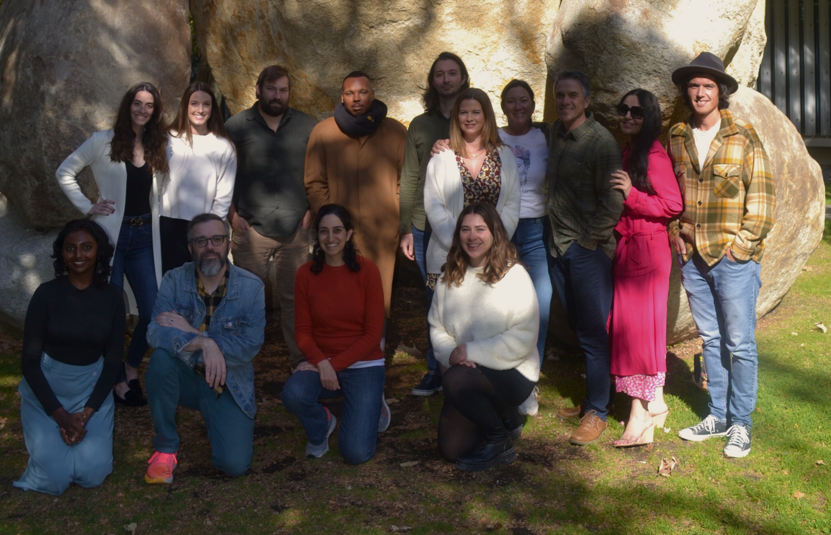 Group photo of Warren Writing faculty and staff